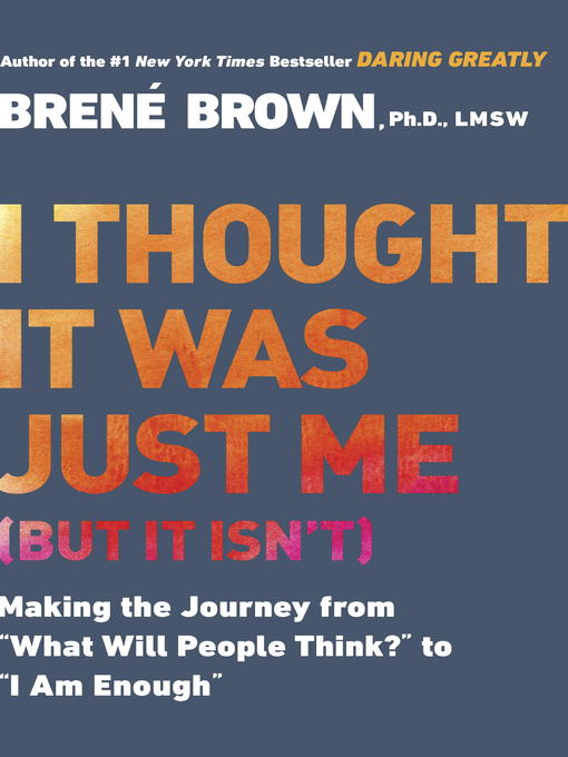 Cover of I Thought It Was Just Me